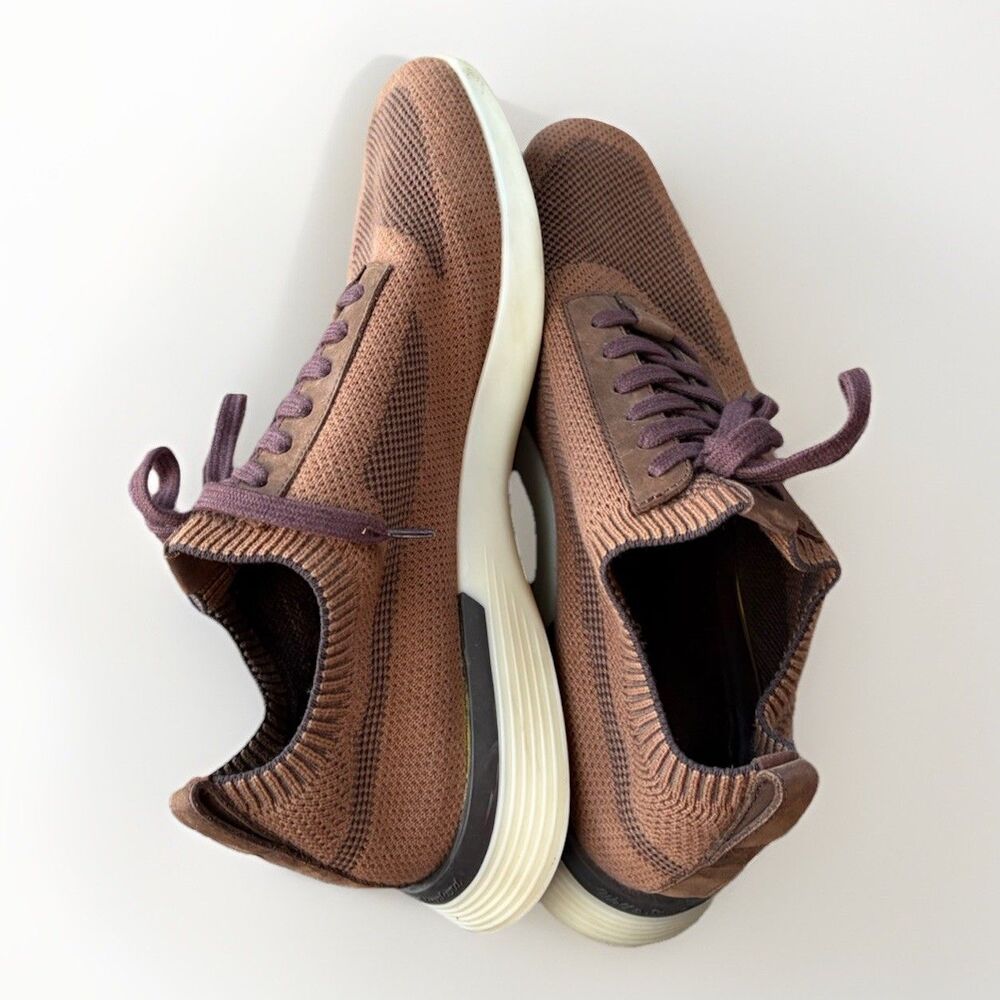 Wolf & Shepherd Men’s Supremeknit Trainer Sneakers Size 11 Brown